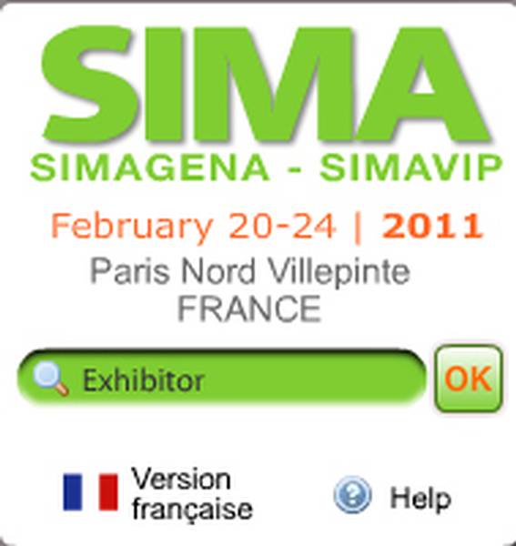 Read more about the article Advance notice: SIMA Paris 20-24/02/2011